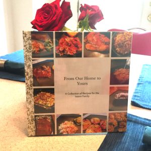 A Customized cookbook is a great creative wedding gift idea.